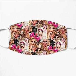 Alyssa Edwards collage Flat Mask