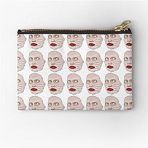 Queen Alyssa Edwards with a facemask Zipper Pouch