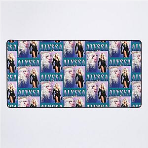 Alyssa Edwards vintage retro design  Desk Mat