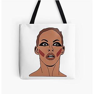 Alyssa Edwards Mirror Tongue Click All Over Print Tote Bag