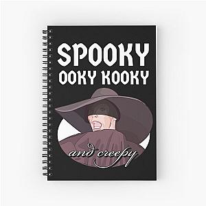 Alyssa Edwards Spooky Ooky Kooky and Creepy Halloween (White) Spiral Notebook