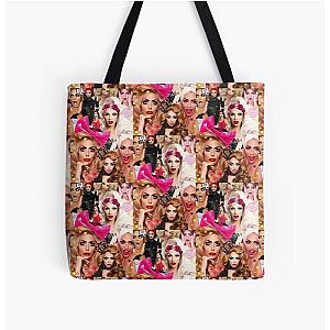 Alyssa Edwards collage All Over Print Tote Bag