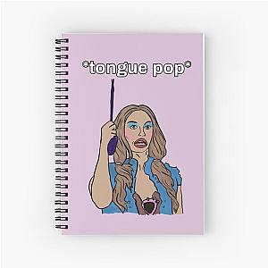 Alyssa Edwards tongue pop Spiral Notebook