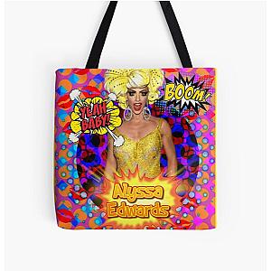 Alyssa Edwards "TonguePopArt" All Over Print Tote Bag