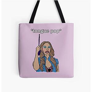 Alyssa Edwards tongue pop All Over Print Tote Bag