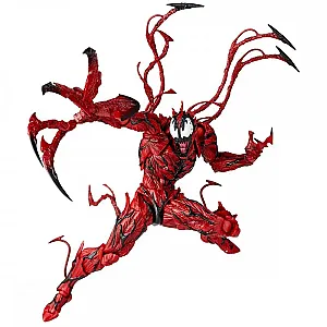 16cm Amazing Yamaguchi Revoltech Carnage Red Venom Action Figure