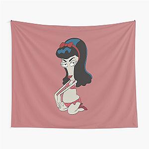 American Dad Roger Rosalyn Tapestry