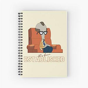 Roger American Dad Spiral Notebook