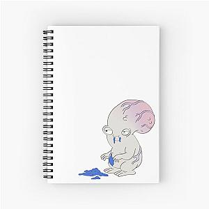 American Dad Rogue Blue Spiral Notebook