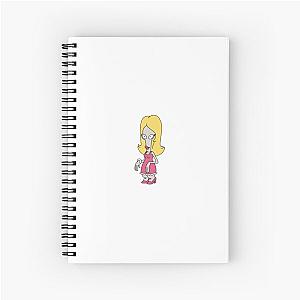 Roger American Dad Spiral Notebook