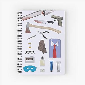 American Psycho (2000) Movie Spiral Notebook