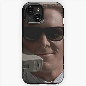 Patrick Bateman on Phone (American Psycho) iPhone Tough Case