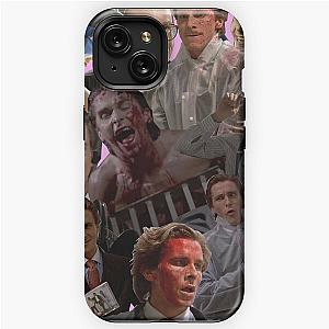 Patrick Bateman American Psycho Collage iPhone Tough Case