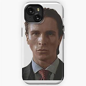 Patrick Bateman  serious expression iPhone Tough Case