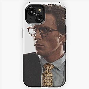 Hot Patrick Bateman with glasses from American Psycho  iPhone Tough Case