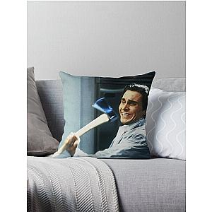 Patrick Bateman American Psycho Throw Pillow