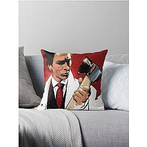 American Psycho (2000) Movie Throw Pillow