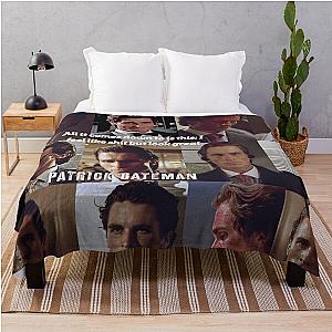 Patrick Bateman  Throw Blanket