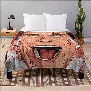 American Psycho NoTxt Throw Blanket