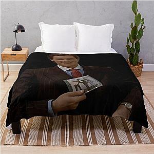 American Psycho - Patrick Bateman Throw Blanket