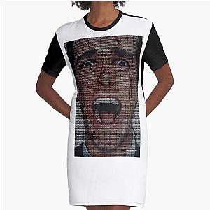 American Psycho (2000) Movie Graphic T-Shirt Dress