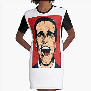 American Psycho (2000) Movie Graphic T-Shirt Dress