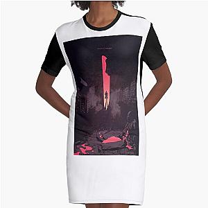 American Psycho (2000) Movie Graphic T-Shirt Dress