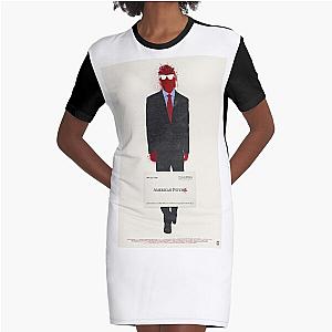 American Psycho (2000) Movie Graphic T-Shirt Dress