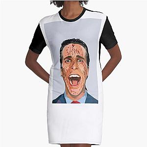 American Psycho (2000) Movie Graphic T-Shirt Dress