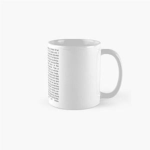 Patrick Bateman American Psycho Monologue Classic Mug