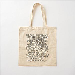 Patrick Bateman Morning Routine Cotton Tote Bag