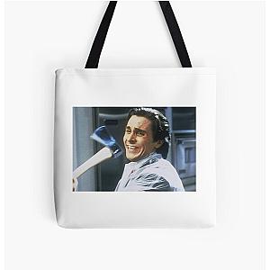 American Psycho Smile All Over Print Tote Bag