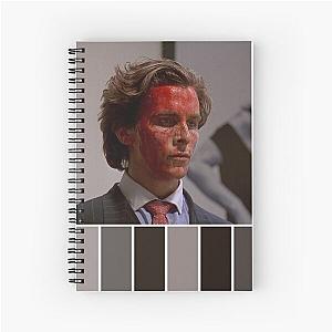 American Psycho Color Pallet Spiral Notebook