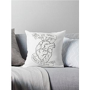 Amity Affliction Lyrics Throw Pillow