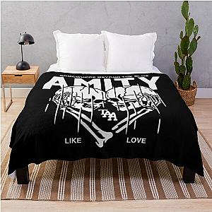 The Amity Affliction Throw Blanket