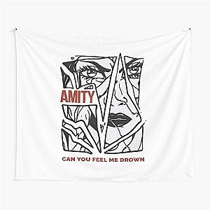 the amity affliction merch Can You Feel Me Drown Tapestry