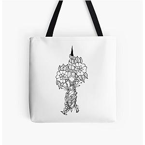 The Amity Affliction Dagger All Over Print Tote Bag