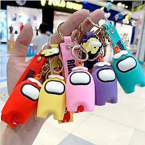 New Silicone Among us Keychain