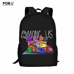 Among US Pattern Backpack