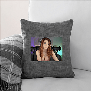 Amouranth: Beauty Means Business Amouranth Pillows Cover