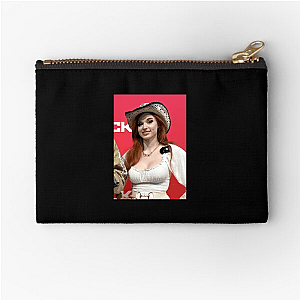 Thirst Trap? Nah. Power Move. Amouranth Zipper Pouches