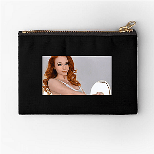 Amouranth. Unmuted. Unbothered. Amouranth Zipper Pouches