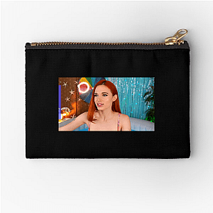 Soft Looks. Hard Hustle. Amouranth Zipper Pouches