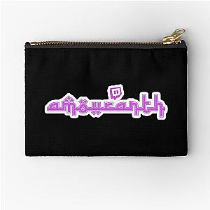 amouranth only fans Zipper Pouch