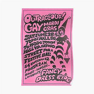 1980 Sydney Gay &amp;amp Lesbian Mardi Gras Artwork  Poster RB1008