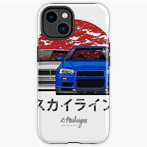 Skyline (R34 &amp;ampamp Hakosuka) iPhone Tough Case RB1008