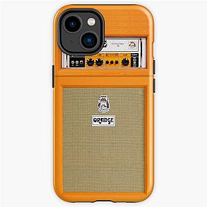 Orange color amp amplifier iPhone Tough Case RB1008