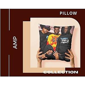 AMP Throw Pillow