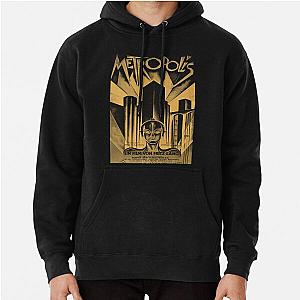 Metropolis, Fritz Lang, 1926 - vintage movie poster, b&amp;ampw Pullover Hoodie RB1008