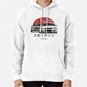 Skyline (R34 &amp;amp Hakosuka) Pullover Hoodie RB1008